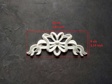 Load image into Gallery viewer, Bow overlay for furniture makeover renovation, furniture appliques, resin mouldings, wall pediments, decorative bows