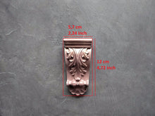 Load image into Gallery viewer, Silicone Mold Bracket Furniture Applique Bracket Mold Decorative Bracket Resin Onlay Mould Furniture Decor Molding Resin Molds Chic bracket