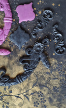Load image into Gallery viewer, Furniture embellishment mold swag, wall pediments, shabby swag, furniture mouldings