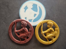 Load image into Gallery viewer, Sagittarius zodiac star sign medallion Silicone Mold, astrology sign, Virgo gifts. astrology symbol mold, zodiac molds