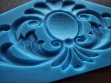 Load image into Gallery viewer, Silicone mold for large pediment 31cm long, Furniture Appliques, furniture appliques, mold for resin