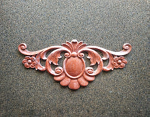 Load image into Gallery viewer, Silicone mold for large pediment 31cm long, Furniture Appliques, furniture appliques, mold for resin