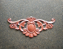 Load image into Gallery viewer, Silicone Form for decorative onlays 31cm Long / Furniture Appliques / upcycled furniture / Silicone Mold / pediment