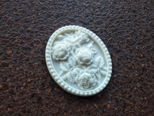 Load image into Gallery viewer, Flowers resin cameo chic cameo doll house furniture shabby chic resin cameo furniture appliques