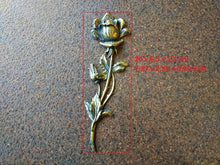 Load image into Gallery viewer, Chic Rose silicone mold , Wall Decor central applique silicon form Furniture Appliques roses molds