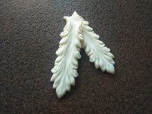 Load image into Gallery viewer, Acanthus resin appliques (set of 2) vintage furniture upcycling, acanthus mouldings, furniture appliques, vintage upcycling