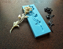 Load image into Gallery viewer, Chic Rose silicone mold , Wall Decor central applique silicon form Furniture Appliques roses molds