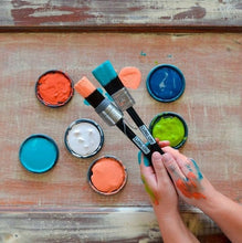 Load image into Gallery viewer, Cling On Pointy round brushes PS10 PS 12 PS14 sizes. painter supplies , smooth finish brush , furniture painters , restoration supplies