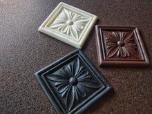 Load image into Gallery viewer, Mold for Square tile with texture, tiles mold, mold for concrete, mold for gypsum, mold for resin, mouldings