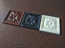 Load image into Gallery viewer, Mold for Square tile with texture, tiles mold, mold for concrete, mold for gypsum, mold for resin, mouldings