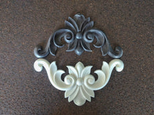 Load image into Gallery viewer, Silicone Mold for decorative corners, molds for clay, moulds for resin, furniture appliques, furniture decorative elements