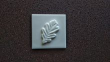 Load image into Gallery viewer, Oak Leaf 3D tile mold, Silicone mould, antique applique, concrete mold, cement mold, vintage tiles, antique tiles, mould for resin