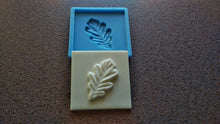 Load image into Gallery viewer, Oak Leaf 3D tile mold, Silicone mould, antique applique, concrete mold, cement mold, vintage tiles, antique tiles, mould for resin