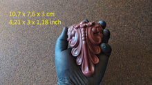 Load image into Gallery viewer, Silicone Mold ornate bracket  Furniture Applique Bracket Mold Decorative Bracket Resin Onlay Mould Furniture Decor Molding Resin Molds