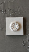 Load image into Gallery viewer, Silicone Mold for round Flower (5.5cm) , mold for clay, mold for resin, mold for plaster, furniture appliques, flower overlays