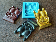 Load image into Gallery viewer, Silicone mold for decorative royal element castings, molds for clay, molds for resin, furniture appliques