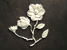 Load image into Gallery viewer, Flowers set (8 pcs) Flower appliques / floral mouldings, furniture onlays
