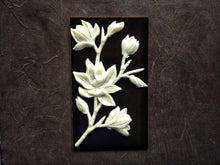 Load image into Gallery viewer, Flower resin applique Flower mouldings Furniture DIY makeover embellishments
