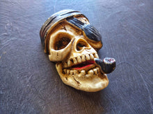Load image into Gallery viewer, Pirate Skull Silicone Mold: Resin, Concrete, Aquarium Decor
