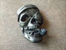 Load image into Gallery viewer, Pirate Skull Silicone Mold: Resin, Concrete, Aquarium Decor
