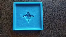 Load image into Gallery viewer, Square Tile Silicone Mold with Antique Ornament Element, Concrete Cement Resin Clay Crafting
