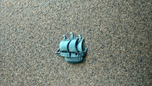 Load image into Gallery viewer, Frigate Silicone Mold: Boat Applique for Furniture, Clay &amp; Resin Crafts
