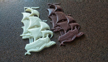 Load image into Gallery viewer, Frigate resin applique, boat moulding, furniture appliques, little frigate onlay, sea mouldings
