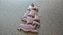 Load image into Gallery viewer, Frigate resin applique, boat moulding, furniture appliques, little frigate onlay, sea mouldings

