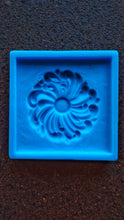 Load image into Gallery viewer, Tile Silicone Mold with volumetric Whirlpool element, Vintage Style tiles, Concrete &amp; Resin
