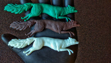 Load image into Gallery viewer, Fox Silicone Mold: Fox Applique, Polymer Clay, Furniture Onlay, resin DIY castings
