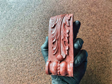 Load image into Gallery viewer, Furniture resin acanthus style bracket 1pcs | Furniture decorative bracket overlays | carved embellishments | makeover supplies
