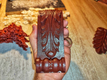 Load image into Gallery viewer, Furniture resin acanthus style bracket 1pcs | Furniture decorative bracket overlays | carved embellishments | makeover supplies
