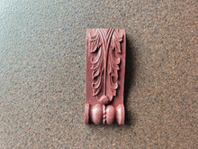 Load image into Gallery viewer, Furniture resin acanthus style bracket 1pcs | Furniture decorative bracket overlays | carved embellishments | makeover supplies
