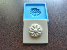 Load image into Gallery viewer, 3D Flower Silicone Mold for Square Tiles: Handmade upcycling
