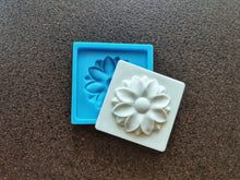 Load image into Gallery viewer, Silicone Mold with volumetric flower element,  DIY tiles for home art projects
