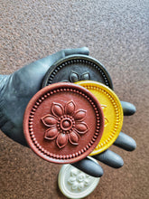 Load image into Gallery viewer, Furniture Rosette Silicone Mold: Wood Carving Embellishment, 9.7cm
