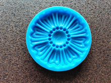 Load image into Gallery viewer, Furniture Rosette Silicone Mold: Wood Carving Embellishment, 9.7cm
