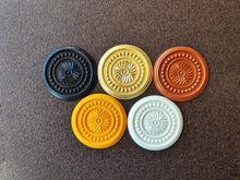 Load image into Gallery viewer, Furniture Rosette Silicone Mold: Wood Carving Embellishment, 9.7cm

