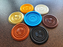 Load image into Gallery viewer, Furniture Rosette Silicone Mold: Wood Carving Embellishment, 9.7cm
