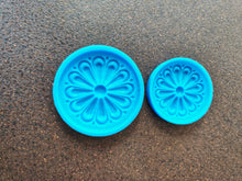Load image into Gallery viewer, Wood Texture Rosette Silicone Mold: Furniture Carvings, Clay &amp; Resin
