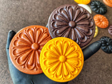 Load image into Gallery viewer, Wood Texture Rosette Silicone Mold: Furniture Carvings, Clay &amp; Resin
