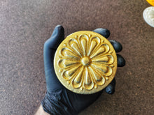 Load image into Gallery viewer, Wood Texture Rosette Silicone Mold: Furniture Carvings, Clay &amp; Resin
