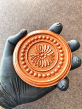 Load image into Gallery viewer, Furniture Rosette Silicone Mold: Wood Carving Embellishment, 9.7cm

