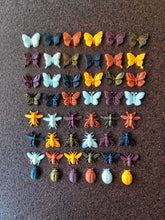 Load image into Gallery viewer, Artificial Flying Insects: Resin Bee, Butterfly, Ladybug Miniatures
