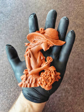 Load image into Gallery viewer, Vintage French Lady Silicone Mold: Resin, Clay, Jesmonite
