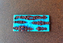Load image into Gallery viewer, Vintage Keyhole Appliques Silicone Mold: Furniture ornaments Casting

