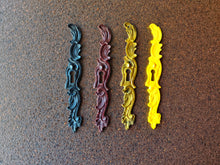 Load image into Gallery viewer, Vintage Keyhole Appliques Silicone Mold: Furniture ornaments Casting
