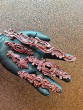 Load image into Gallery viewer, Vintage Keyhole Appliques Silicone Mold: Furniture ornaments Casting
