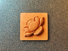 Load image into Gallery viewer, 3D Lotus Tile Silicone Mold: Concrete, Plaster, Clay (3.9 inch)
