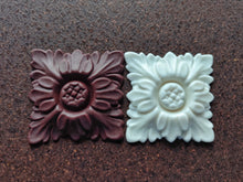 Load image into Gallery viewer, Square Rosette Silicone Mold (7.5x7.5cm): Furniture Applique, Resin &amp; Clay Mold
